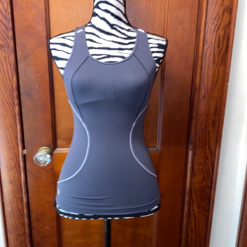 Athleta gray running tank size XXS